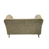 Шкатулка Versa Серый полиэстер Металл Зеркало Деревянный MDF 9,5 X 12,5 X 23,5 CM Диван