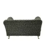 Шкатулка Versa Серый полиэстер Металл Зеркало Деревянный MDF 9,5 X 12,5 X 23,5 CM Диван