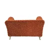 Шкатулка Versa Красный полиэстер Металл Зеркало Деревянный MDF 9,5 X 12,5 X 23,5 CM Диван