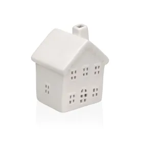 Dekoratīvās figūriņas Versa Balts Māja 5,8 X 8 X 6,7 CM Dekoratīvās figūriņas