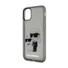 Karl Lagerfeld IML Glitter Karl & Choupette - iPhone 11 Case (black)