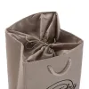 Laundry basket Versa Cream Polyester PVC Metal EVA 30 x 55 x 36 cm