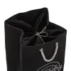 Бельевая корзина Versa Чёрный полиэстер PVC Металл EVA 30 x 55 x 36 cm