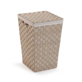 Бельевая корзина Versa Бежевый полиэстер Металл полипропилен 33 x 52 x 33 cm