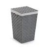 Бельевая корзина Versa Серый полиэстер Металл полипропилен 33 x 52 x 33 cm