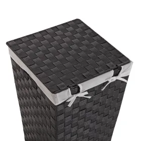 Бельевая корзина Versa Серый полиэстер Металл полипропилен 33 x 52 x 33 cm