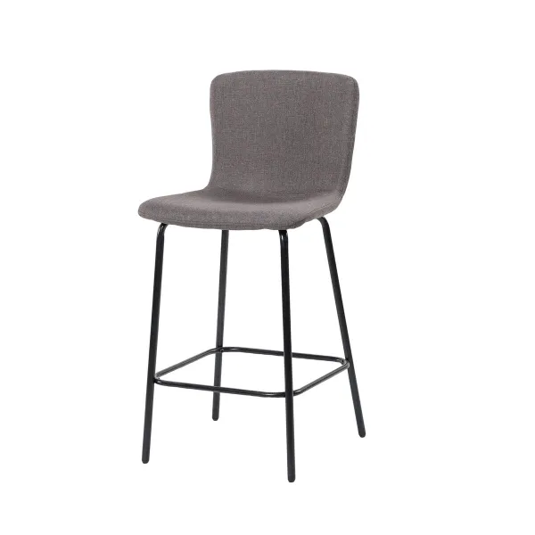 Taburetė Versa Juoda Metalinis 44,5 X 93,5 X 51 CM