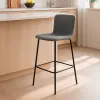 taburete Versa Melns Metāls 44,5 X 93,5 X 51 CM