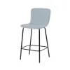 taburete Versa Zils Pelēks Metāls 44,5 X 93,5 X 51 CM