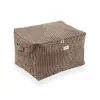 Säilytyslaatikko kannella Versa Corduroy 38 x 26 x 26 cm