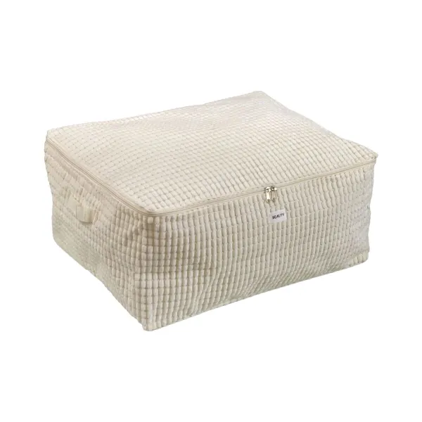 Uzglabāšanas Kaste Versa Corduroy 40 x 25 x 50 cm
