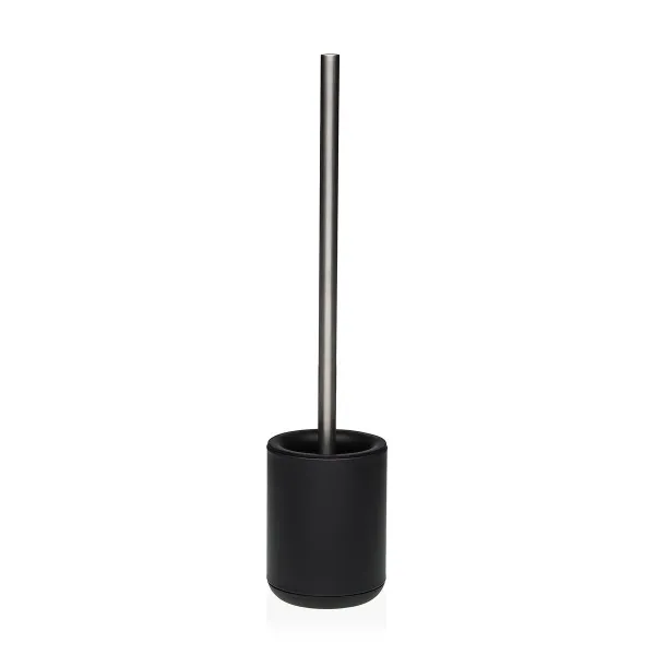 Toilet Brush Versa Black Metal Steel polypropylene TPR 10,5 x 47,5 x 10,5 cm