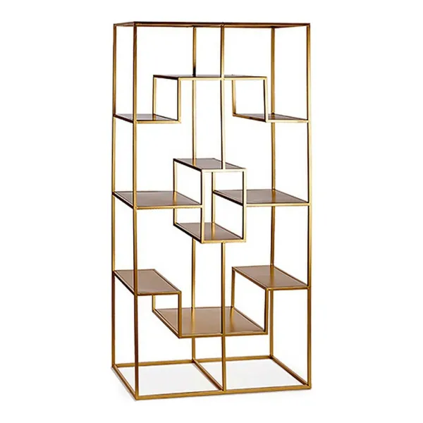 Полка Gift Decor BIG-S3605004 Позолоченный Металл 45 x 200 x 100 cm