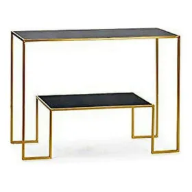 Hall Gift Decor BIG-S3605005 Black Golden 33 x 77 x 112 cm
