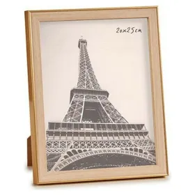 Фоторамка Gift Decor Коричневый Позолоченный Деревянный Cтекло полипропилен Пластик