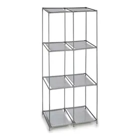Shelves Kipit Grey Metal Cloth Plastic 35 x 102 x 68 cm