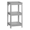 Bathroom Shelves Berilo Grey 35,5 x 70,5 x 23 cm 23 x 70,5 x 35,5 cm