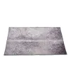 Carpet Gift Decor White Grey Polyester 100 x 150 cm 10 x 100 x 10 cm