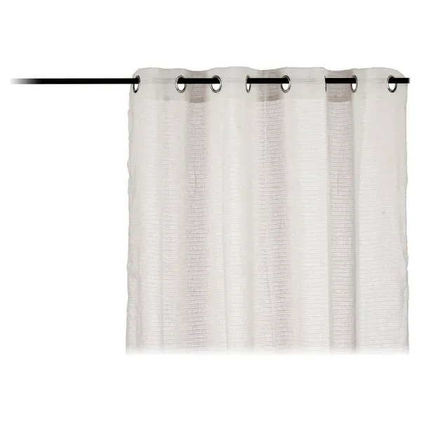 Curtain Gift Decor White 140 x 260 cm 140 x 0,1 x 260 cm 34 x 3,5 x 26 cm Net curtain