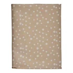Tablecloth Kinvara White Beige Jacquard
