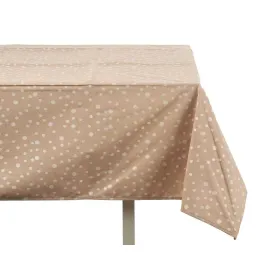Tablecloth Kinvara White Beige Jacquard