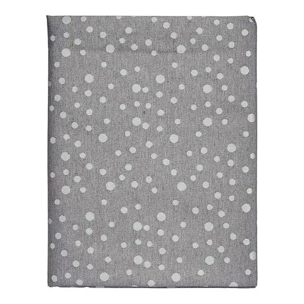 Tablecloth Kinvara White Grey Jacquard