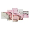 Kangas Gift Decor Kangas 30 x 8 x 80 cm Pinkki (5 Kappaletta) (5 osaa)