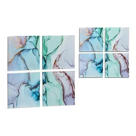 Полотно Gift Decor Полотно 35 x 7 x 35 cm Синий (4 Предметы)