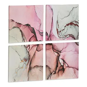 Полотно Gift Decor Полотно 35 x 7 x 35 cm Мрамор (4 Предметы)