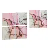 Canvas Gift Decor Canvas 35 x 7 x 35 cm Marmors (4 Daudzums)