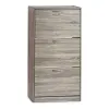 Apavu plaukts Gift Decor Pelēks skaidu plātnes 24 x 116 x 60 cm 60 x 116 x 24 cm