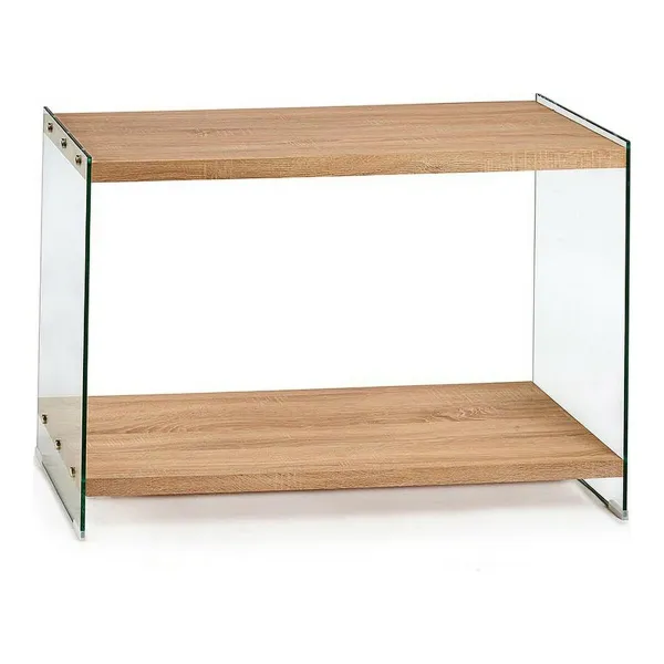 Hall Gift Decor Brown Transparent Wood 40 x 76 x 120 cm