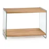 Мебель для прихожей Gift Decor Коричневый Прозрачный Деревянный 40 x 76 x 120 cm