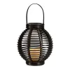 Žibintas Ibergarden Ruskea Muovinen 21 x 23,7 x 21 cm LED Kynttilä