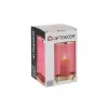 Kynttilänjalka Gift Decor Pinkki Kullattu Metalli Lasi 12,2 x 19,5 x 12,2 cm Sylinteri