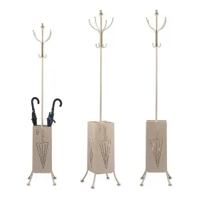 Вешалка Gift Decor Кремовый Металл 34 x 188 x 34 cm Корзина для зонтов