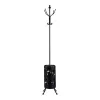 Mēteļu plaukts Gift Decor Melns Metāls 44 x 185 x 44 cm Lietussargu statnis