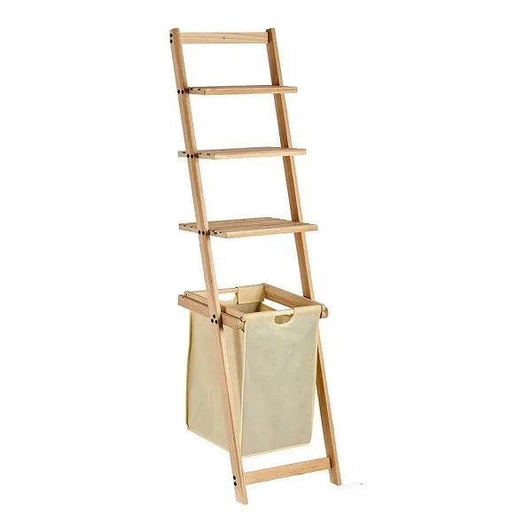 Полка Kipit Коричневый Бежевый Деревянный Ткань 36 x 151 x 41,5 cm