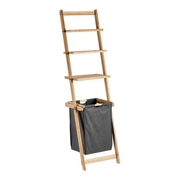 Полка Kipit Коричневый Серый Деревянный Ткань 36 x 151 x 41,5 cm