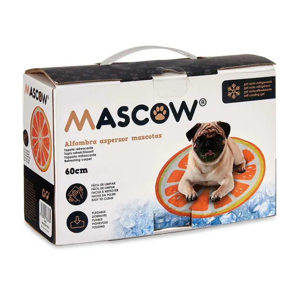 Охлаждающий Коврик для Животных Mascow Оранжевый (Пересмотрено B)