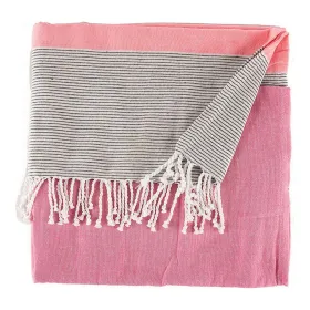 Monikäyttöinen käänne Gift Decor Pinkki 160 x 200 cm 40 x 9 x 8 cm Raidat