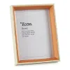 Фото рамка Gift Decor 83619 Белый Коричневый Стеклянный Деревянный MDF
