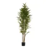 Koristekasvi Ibergarden BRS-ADK111 Muovinen Rautalanka Bambu 80 x 180 x 80 cm