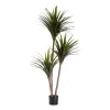 Dekoratīvs Augs Ibergarden Plastmasa dzelzs stieple šaurs asmens 80 x 200 x 105 cm