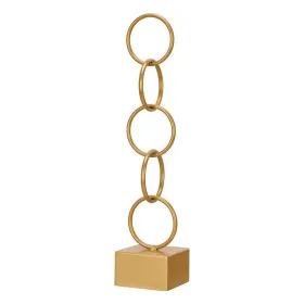 Dekoratīvās figūriņas Gift Decor Bronza Gredzeni 12,5 x 60,5 x 12,5 cm