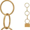 Decorative Figure Gift Decor Golden Rings 12,5 x 60,5 x 12,5 cm