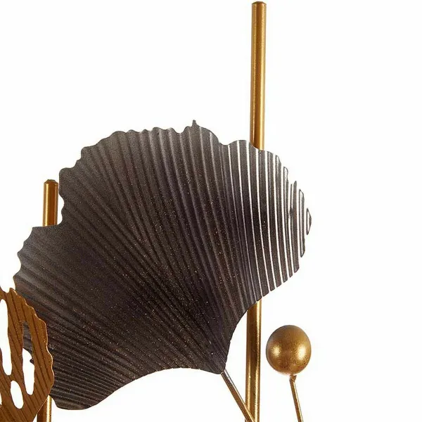 Riippuva koriste Gift Decor Sininen Kupari Kullattu Metalli Gėlės Abstrakti 63 x 121 x 9,5 cm Seinämaalaus