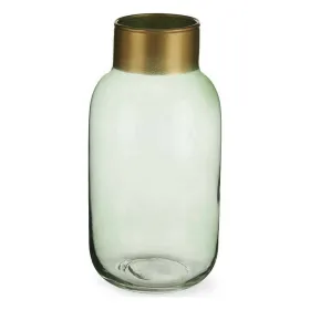 Vāze Gift Decor Zaļš Bronza Stikls Gluds 11,5 x 24 x 11,5 cm