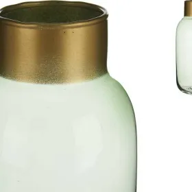 Vāze Gift Decor Zaļš Bronza Stikls Gluds 11,5 x 24 x 11,5 cm