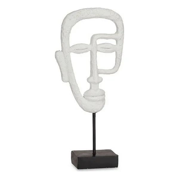 Декоративная фигура Gift Decor Белый Лицо 19,5 x 38 x 10,5 cm